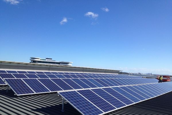 sistema de montaje inclinable para techo plano solar - proyecto australia 45kw