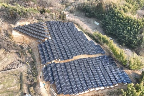 Estructuras de montaje en tierra de 1,5 MW en Japón